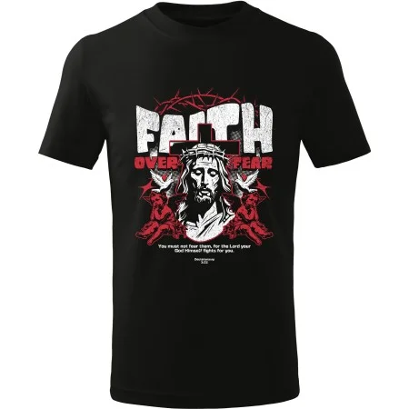 Tričko Faith Over Fear