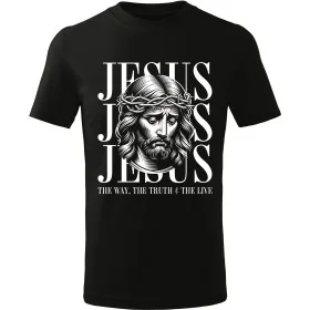 Tričko Jesus – The Way, The Truth & The Life