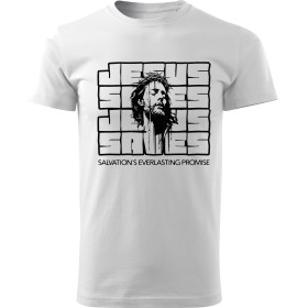 Tričko Jesus Saves – Salvation’s Everlasting Promise