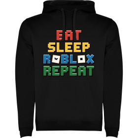 Dětská mikina Eat, sleep. Roblox, repeat 03
