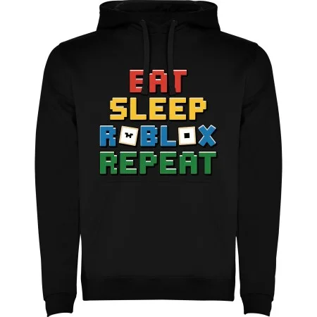 Dětská mikina Eat, sleep. Roblox, repeat 03