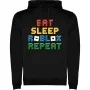 Dětská mikina Eat, sleep. Roblox, repeat 03