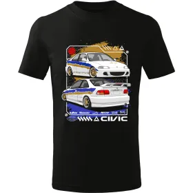 Pánské tričko Honda Civic EJ Coupe Fast & Furious