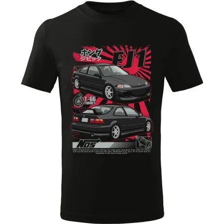 Pánské tričko Honda Civic EJ1 – Fast & Furious