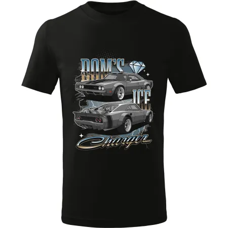 Pánské tričko Dom’s Ice Charger – Fast & Furious