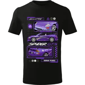 Pánské tričko Mitsubishi Eclipse Spyder GTS – Roman Pearce Fast & Furious