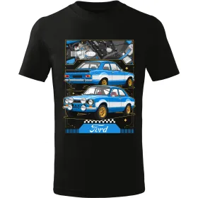 Pánské tričko Ford Escort MK1 – Brian O’Conner (Fast & Furious 6)