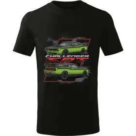 Pánské tričko Dodge Challenger SRT – Fast & Furious Muscle Power