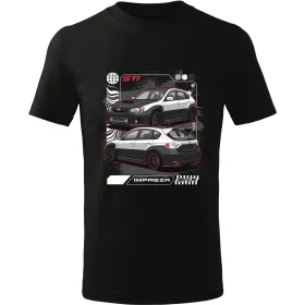Pánské tričko Impreza WRX STI – Rally & JDM Fast & Furious