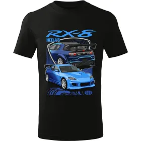 Pánské tričko Neela’s Mazda RX-8 – Tokyo Drift Edition