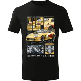 Pánské tričko Slap Jack’s Toyota Supra MK4 – Fast & Furious 2