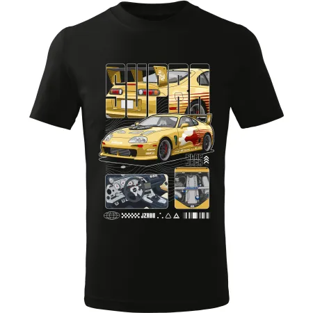 Pánské tričko Slap Jack’s Toyota Supra MK4 – Fast & Furious 2