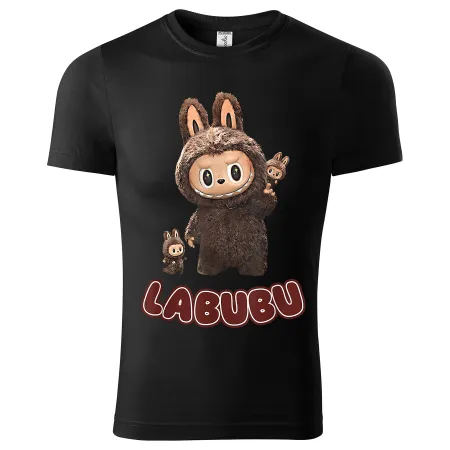 Dětské tričko Labubu – Brown Fluffy