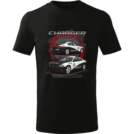 Pánské tričko Tričko Dodge Charger Police – Fast & Furious 5
