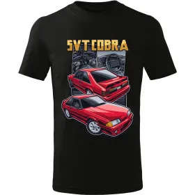 Pánské tričko Ford Mustang Foxbody SVT Cobra Red