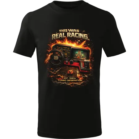 Pánské tričko Tričko This Was Real Racing