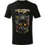 Pánské tričko 8-Bit Legends Never Die – Brick Game Retro