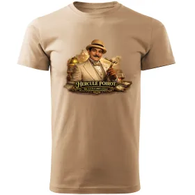 Pánské tričko Hercule Poirot – The Little Grey Cells