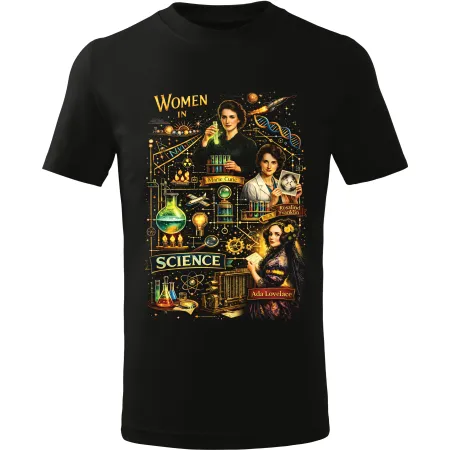 Pánské tričko Women in Science – Inspirativní ženy vědy