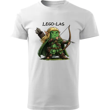 Pánské tričko LEGO-LAS – Elfí lučištník ze světa kostek