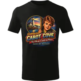 Pánské tričko Cabot Cove - Jessica Fletcher