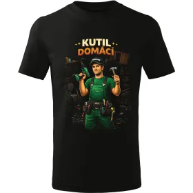 Pánské tričko Kutil domácí – vtipné tričko pro domácí mistry