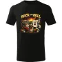 Pánské tričko Rock and Roll – vtipné tričko s rockovou toaletní rolí