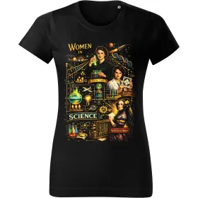 Dámské tričko Women in Science – Inspirativní ženy vědy