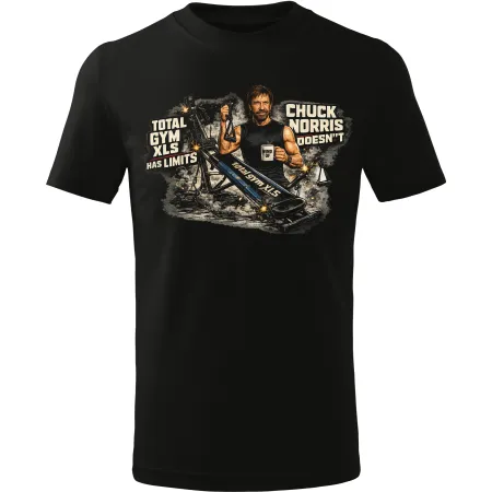 Pánské tričko Chuck Norris Total Gym Has Limits