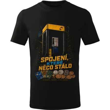 Pánské tričko Telefonní budka – spojení, které něco stálo