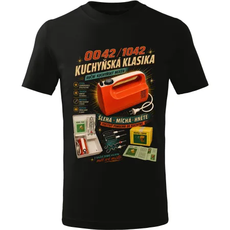 Pánské tričko Mixér 0042/1042 – kuchyňská klasika