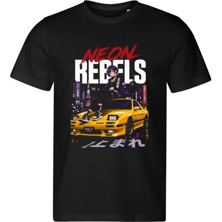 Pánské tričko Mazda RX-7 FC3S – Neon Rebels