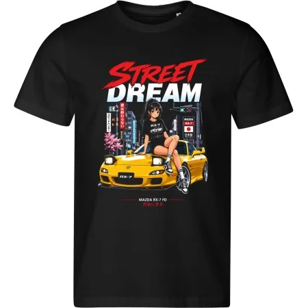 Pánské tričko Mazda RX-7 FD – Street Dream