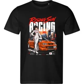 Pánské tričko Mitsubishi Lancer Evolution VI – Rising Sun Racing