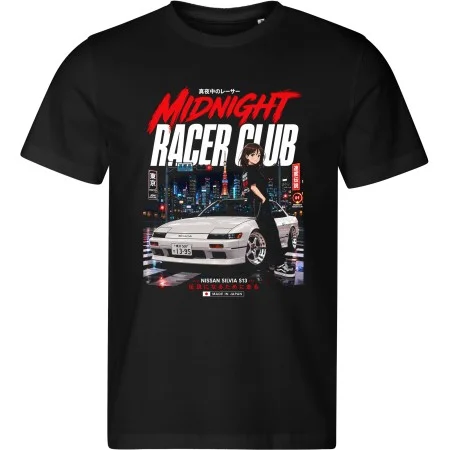 Pánské tričko Nissan Silvia S13 – Midnight Racer Club