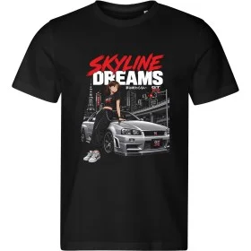 Pánské tričko Nissan Skyline GT-R R34 – Skyline Dreams