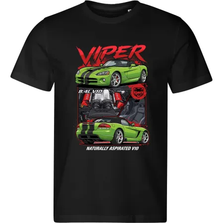 Pánské tričko Dodge Viper SRT-10 – Naturally Aspirated V10