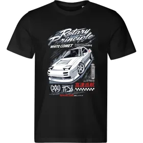 Pánské tričko Mazda RX-7 FC3S – Rotary Principle