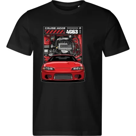 Pánské tričko Mitsubishi Eclipse GS-T – 4G63 Cruise Mode