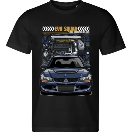 Pánské tričko Mitsubishi Lancer Evolution VIII – Evo Squad