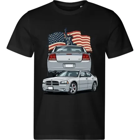 Pánské tričko Dodge Charger SXT – American Muscle