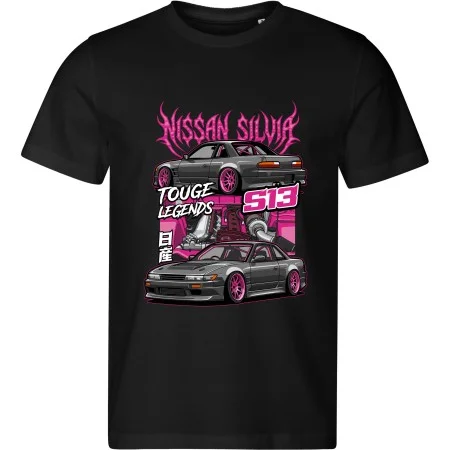 Pánské tričko Nissan Silvia S13 – Touge Legends