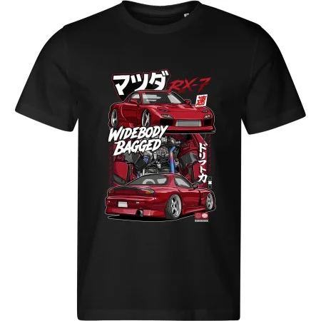 Pánské tričko Mazda RX-7 FD – Widebody Bagged