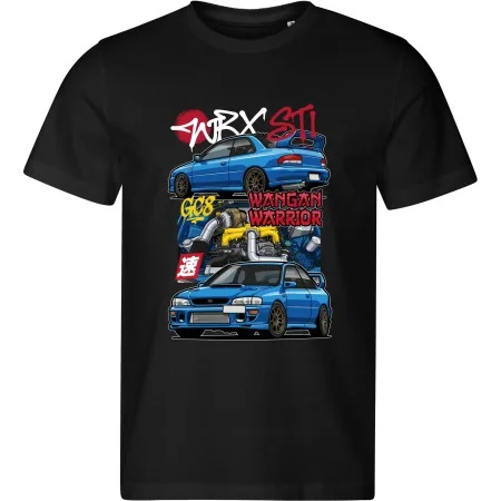 Pánské tričko Subaru Impreza WRX STI GC8 – Wangan Warrior