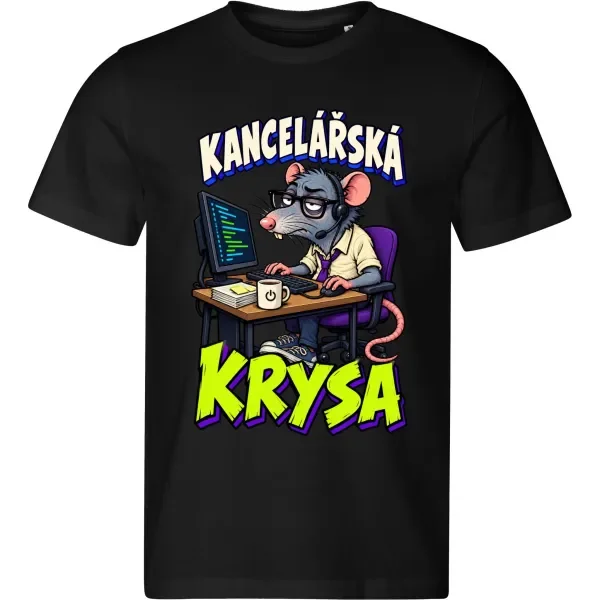 Pánské tričko Kancelářská krysa