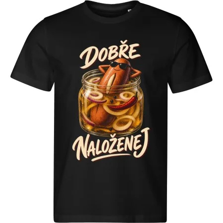 Pánské tričko Dobře naloženej – párek ve sklenici