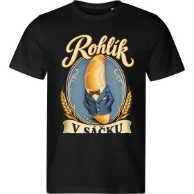 Pánské tričko Rohlík v sáčku