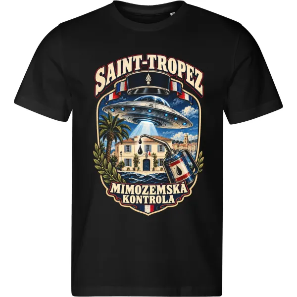 Pánské tričko Saint-Tropez – mimozemská kontrola