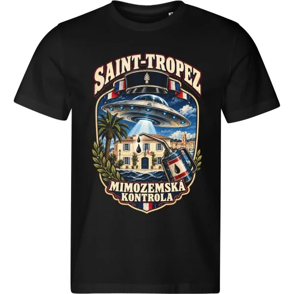 Pánské tričko Saint-Tropez – mimozemská kontrola