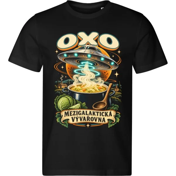 Pánské tričko OXO – mezigalaktická vývařovna